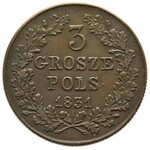 Powstanie Listopadowe - Pudełko z monetami - historyczna pamiątka