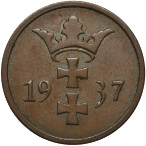 Free City of Danzig 2 pfennig 1937