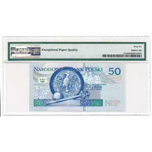 50 złotych 1994 AA 0000133 PMG 66 EPQ - skrajnie niski numer