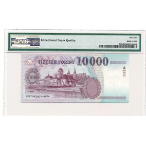 Węgry 10.000 forintów 1997 - PMG 66 EPQ