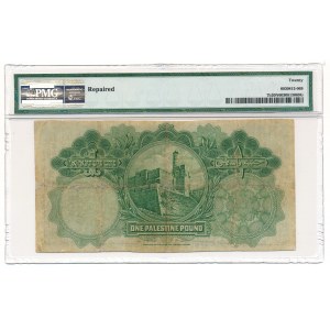 Palestine 1 pound 1929 - PMG 20 NET