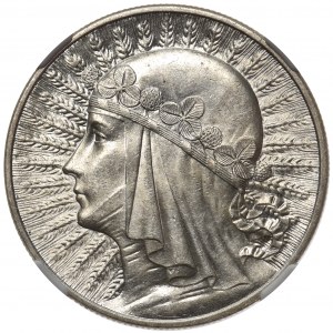 10 złotych 1933 NGC MS61