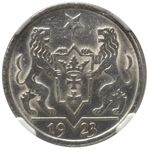 Wolne Miasto Gdańsk 1 gulden 1923 - NGC UNC