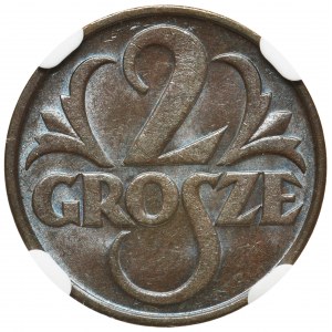 2 grosze 1932 NGC MS65 BN