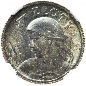 1 złoty 1924 - NGC MS64