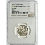 2 złote 1936 -Gdynia Seaport- NGC MS64