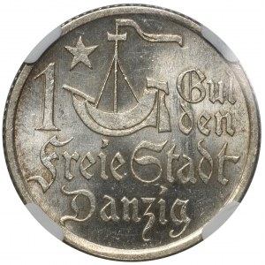 Free City of Danzig 1 gulden 1923 - NGC MS63