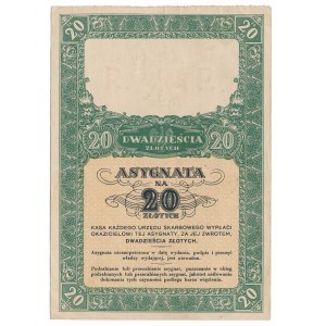 Tax office securitiy for 20 złotych