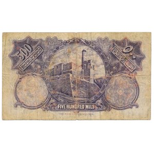 Palestyna 500 mils 1929