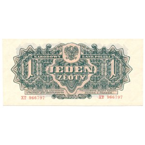 1 złoty 1944 ...owym -XT- brilliant uncirculated 