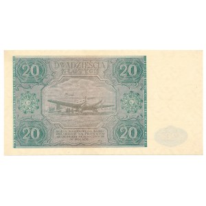 20 złotych 1946 -D-