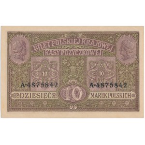 10 marek 1916 Generał biletów - piękny