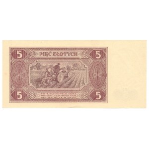 5 złotych 1948 -AU- 