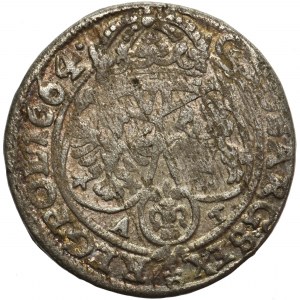 John II Casimir, 6 gr 1664 Bromberg AT