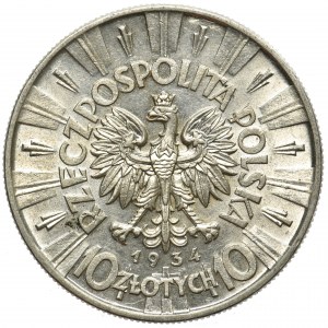 Piłsudski 10 złotych 1934