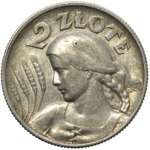 Kobieta i kłosy 2 złote 1925