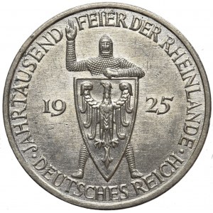Germany 5 mark 1925 F Stuttgart Jahrtausendfeier der Rheinlande