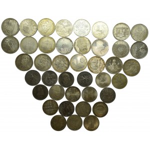 Niemcy - Zestaw srebrnych monet okolicznościowych 10 i 5 marek