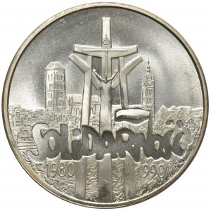 100.000 złotych 1990 Solidarity - TYPE A - 