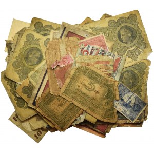 Large lot of Polish banknotes