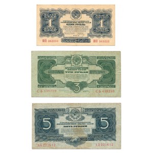 Russia - Lot consisting of 1934 rubles