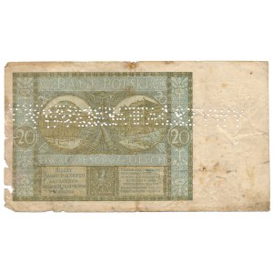 20 złotych 1926 Ser.FA. interesting and rare forgery