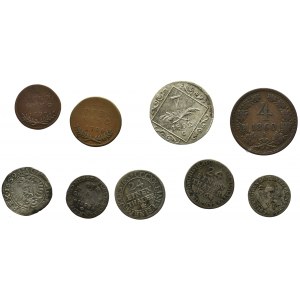 Zestaw monet - Austria i Niemcy 1659-1860