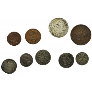 Zestaw monet - Austria i Niemcy 1659-1860