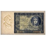 5 złotych 1930 Ser. BJ. PMG 64