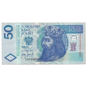50 złotych 1994 -ZA- rare replacement prefix 