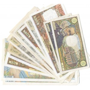 Banknotes lot - France 