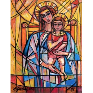 Eugeniusz Gerlach, Madonna mit Kind, 2022