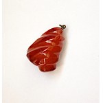 Antique amber pendant