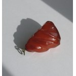 Antique amber pendant