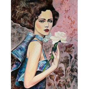 Elena Markova, White Rose, 2022.