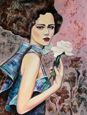 Elena Markova, White Rose, 2022 r.
