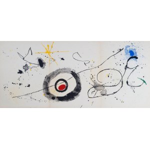Joan MIRÓ (1893 - 1983), Abstraction, 1963
