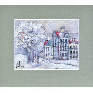 Eugeniusz TUKAN-WOLSKI (1928-2014), Stadtlandschaft im Winter