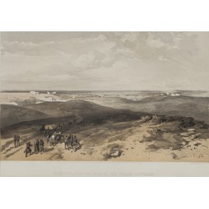 William SIMPSON, Great Britain, 19th century (1823 - 1899), Crimean War, (Sevastopol from behind English batteries), ca. 1855