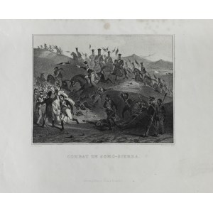 Denis Auguste RAFFET (1804 - 1860), Battle of Somosierra, ca., 1840.