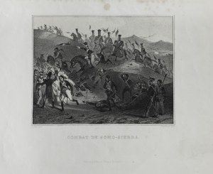 Denis Auguste RAFFET (1804 - 1860), Bitwa pod Somosierrą, ok, 1840 r.