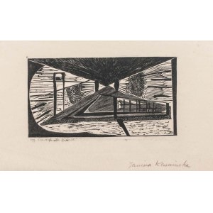 Janina KAMIŃSKA (1924 - 1983), Auf der Baustelle, ca. 1955.