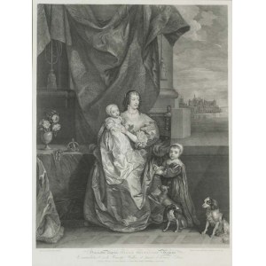 Robert STRANGE , England (1721 - 1792), Porträt von Henrietta Maria