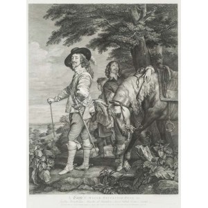 Robert STRANGE, England, 18. Jahrhundert (1721 - 1792), Porträt von Karl I., König von England