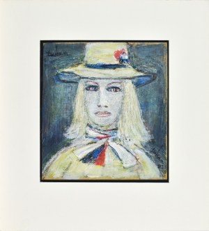 Eugeniusz TUKAN-WOLSKI (1928-2014), Kobieta w kapeluszu