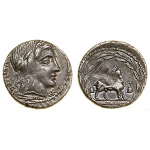 Republika Rzymska, denar, 85 pne, Rzym