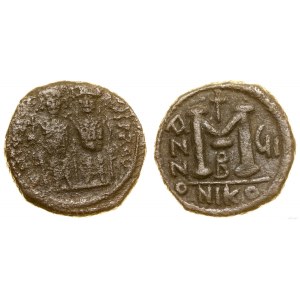 Bizancjum, follis, 572/573, Nikomedia