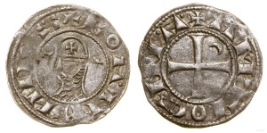 Krzyżowcy, denar, 1163-1201