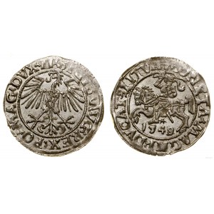 Polska, półgrosz litewski, 1549/8, Wilno