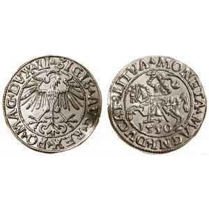 Polska, półgrosz, 1550, Wilno